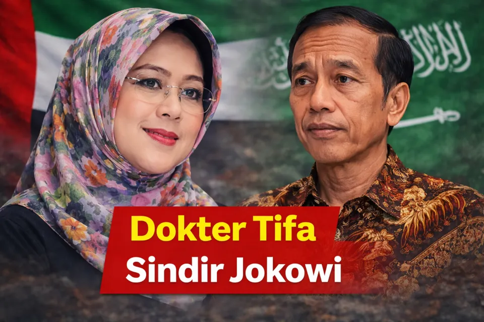 Pernyataan Jokowi Disorot, Dokter Tifa Sindir Soal Kakak di Timur Tengah: MBS atau MBZ