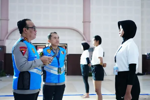 Seleksi Taruna Akpol 2026, Wakapolri Pimpin Pemeriksaan Penampilan 404 Calon Taruna di Semarang