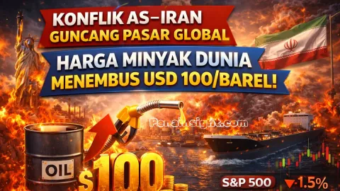 Harga Minyak Dunia Tembus USD100 per Barel, Dampak Konflik AS–Iran Guncang Pasar Global