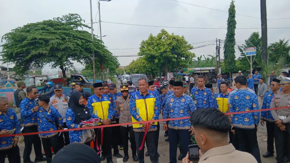 Jalan Sisi Barat Perjuangan Resmi Dibuka, Pemkot Bekasi Perkuat Konektivitas Duta Harapan - Wisma Asri