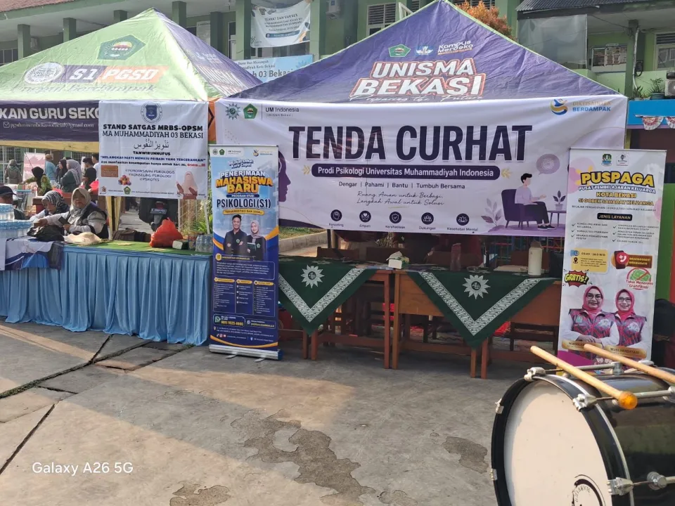 Terbaru Muhammadiyah Day, PUSPAGA Luncurkan Prgogram Tenda Curhat Sebagai Fasilitas Konsultasi Psikologis