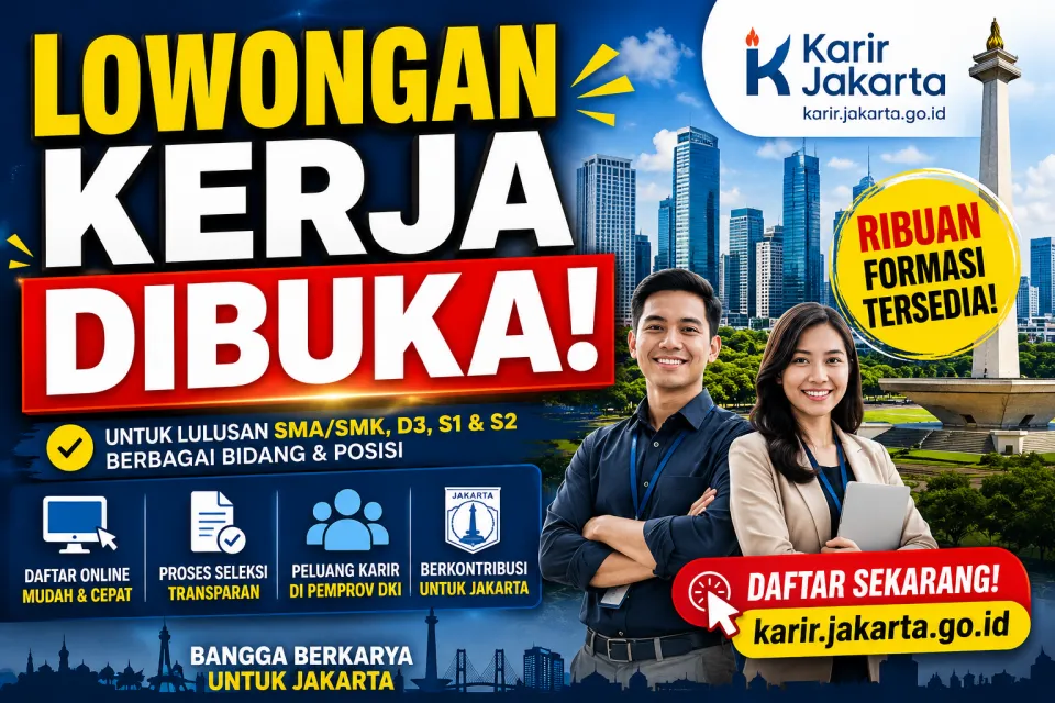 Hari ini Jakarta Job Fair 2026 Dibuka Gratis, 42 Perusahaan Siapkan Ribuan Lowongan Kerja di Sunter