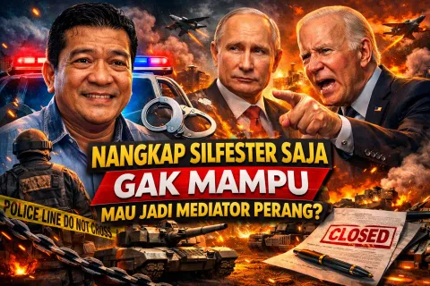 Prabowo Jadi Mediator Perang AS–Israel vs Iran? Nangkap Silfester Saja Gak Mampu, Mau Jadi Mediator Perang!