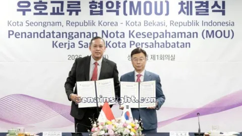 Bekasi Dan Seongnam Resmi Kerja Sama, Peluang Investasi dan Teknologi Terbuka Lebar