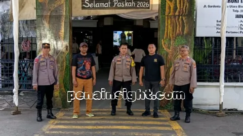 Pengamanan Paskah 2026 di Bekasi Selatan Berjalan Lancar, 32 Personel Dikerahkan