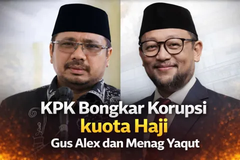 KPK Bongkar Dugaan Aliran Dana Kuota Haji, Nama Gus Alex dan Eks Menag Yaqut Disorot
