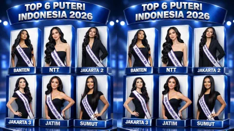`Puteri Indonesia 2026 Menguat, Enam Finalis Disebut Punya Aura Juara