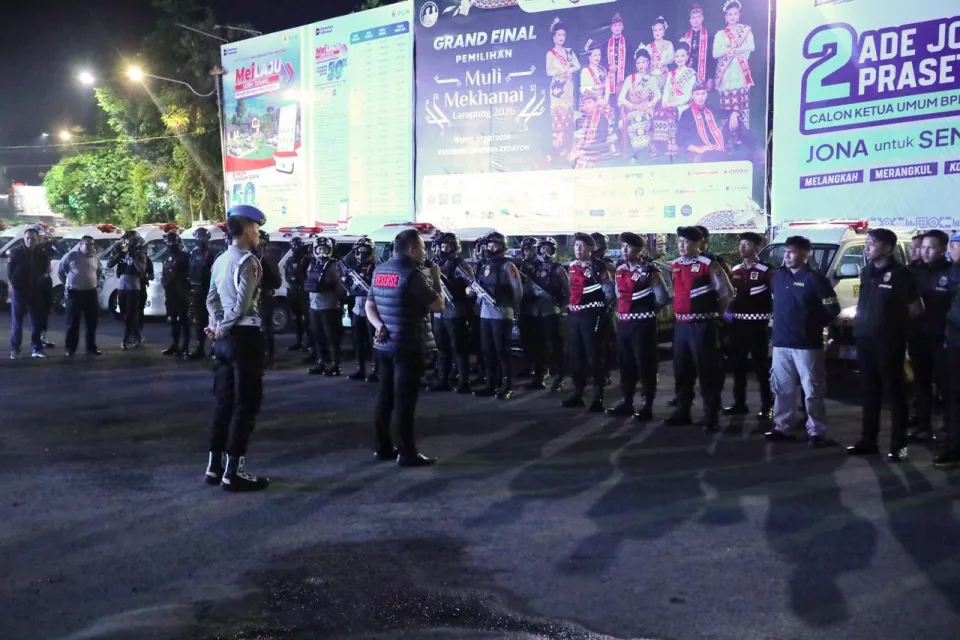 Polda Lampung Perkuat Patroli QR Presisi, Respons Cepat Tekan Aksi Kejahatan Jalanan