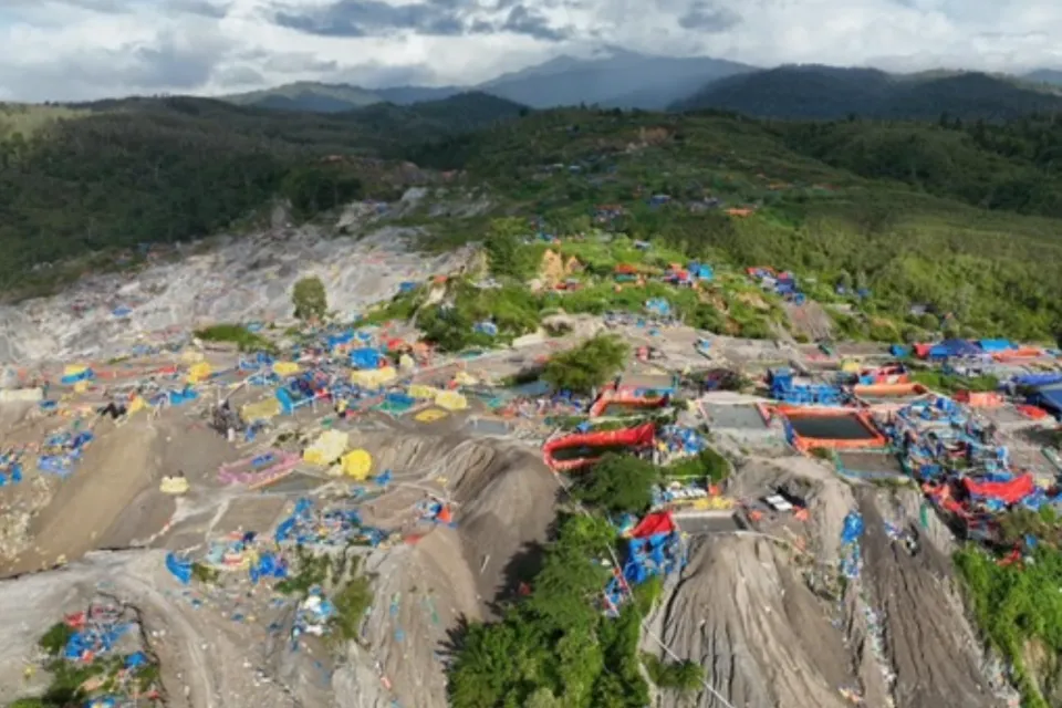 Terungkap 26 Tersangka Tambang Emas Ilegal Gunung Botak Dijerat UU Minerba, 24 WNA Masuk Daftar Buronan