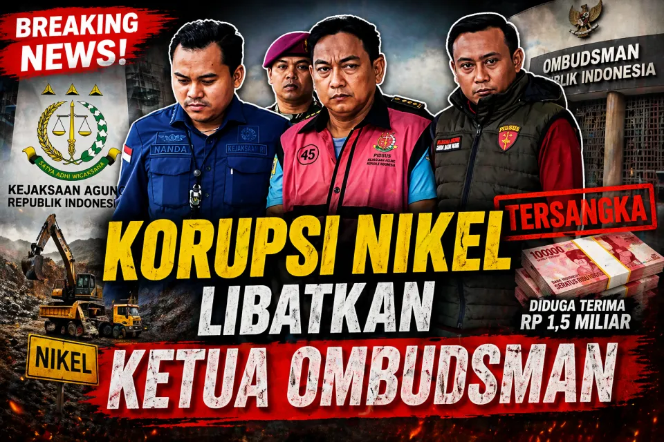 Update Kejagung Periksa Belasan Saksi, Dugaan Korupsi Nikel Libatkan Ketua Ombudsman Terungkap