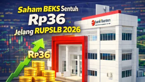 Saham BEKS Sentuh Rp36 Jelang RUPSLB 2026: Kebangkitan Bank Banten atau Hanya Sekadar Jebakan?