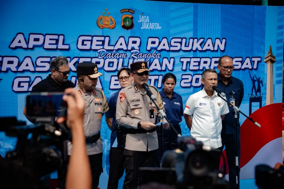 Polri Gelar Apel Pasukan Pengamanan FIFA ASEAN Cup 2026 Hari Ini