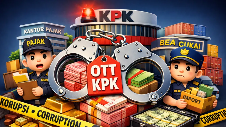 OTT KPK Jerat Pajak dan Bea Cukai, Menkeu Tegaskan Ini Momentum Bersih-Bersih Institusi