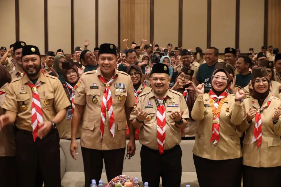 Muscab ke-7 Pramuka Bekasi, Tri Adhianto Dorong Generasi Muda Disiplin dan Raih Pramuka Garuda