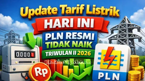 Update Tarif Listrik Hari Ini, PLN Resmi Tidak Naik Triwulan II 2026