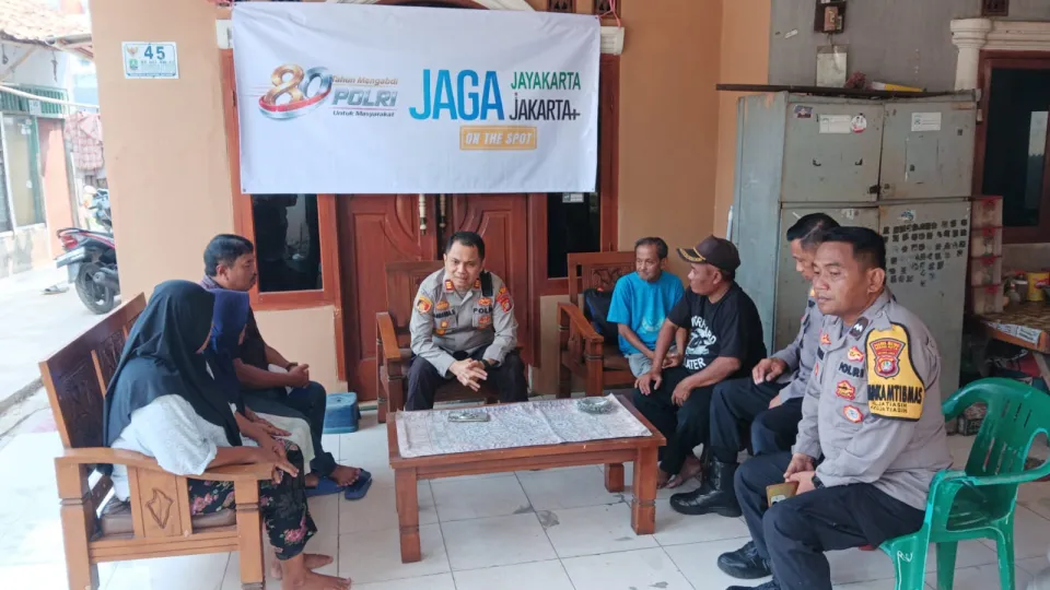 Kapolsek Jatiasih Pimpin Jaga Jakarta On The Spot, Perkuat Sinergi Warga Jaga Kamtibmas