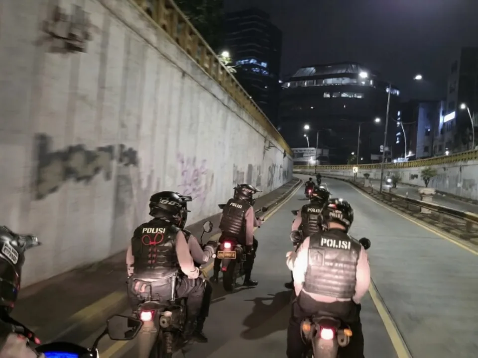 Patroli Perintis Presisi Sikat Penjual Tramadol di Tanah Abang, Empat Pelaku Diamankan Polisi