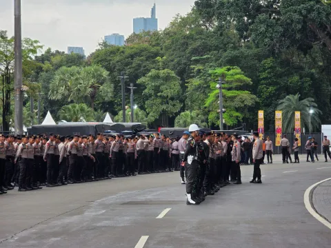 1.300 Personel Gabungan Amankan FIFA Series 2026 di GBK, Laga Timnas Digelar Malam Ini