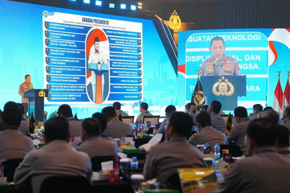 Kapolri Tegaskan Polri Jadi Garda Terdepan Pengawal Program Pemerintah 2026