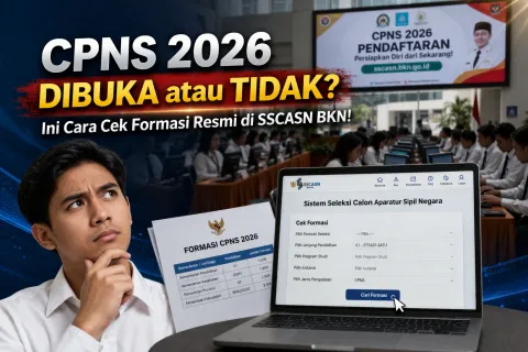 CPNS 2026 Dibuka atau Tidak? Ini Cara Cek Formasi Resmi di SSCASN BKN yang Wajib Kamu Tahu!