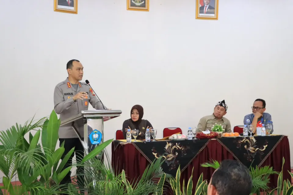 Polres Metro Bekasi Kota Perkuat Program Jaga Pelajar Bersama 127 Kepala SMK