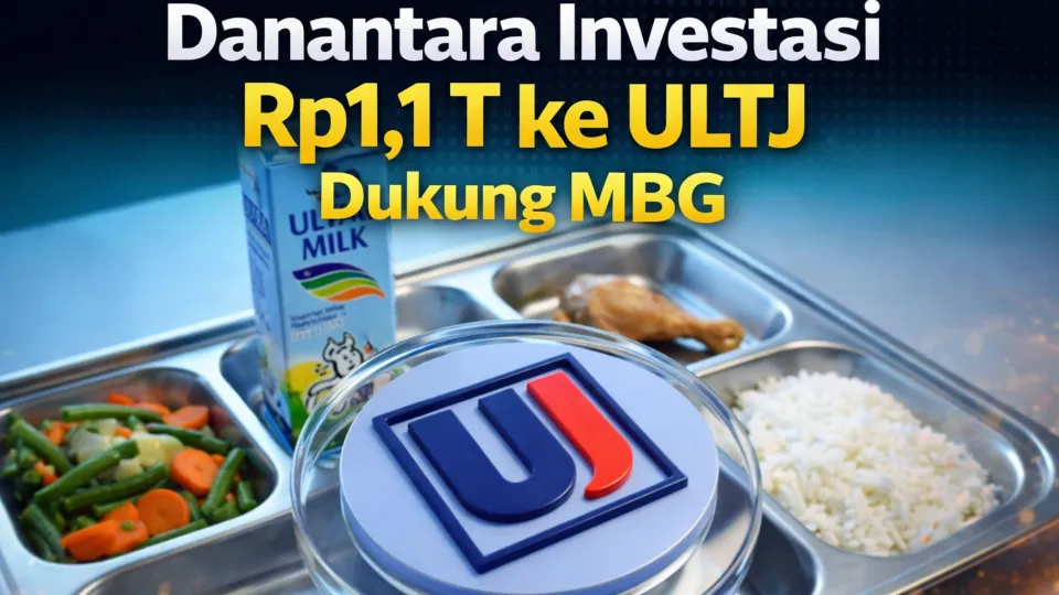 DanantaraInvestasi Rp1,1 T ke Ultra Jaya (ULTJ), Calon Multibagger